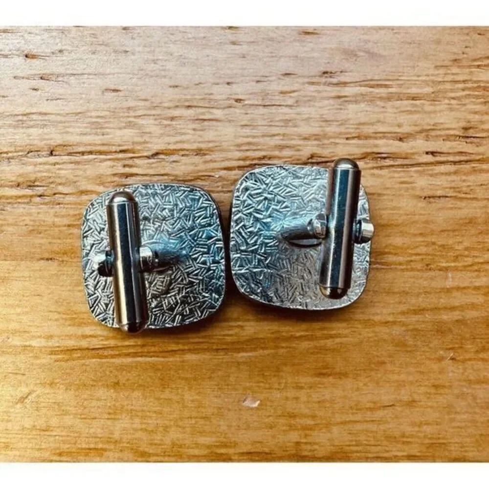 Vintage CuffLinks Featuring A‎ Bowler Bowling Sport Figure Sculpted Design Men's